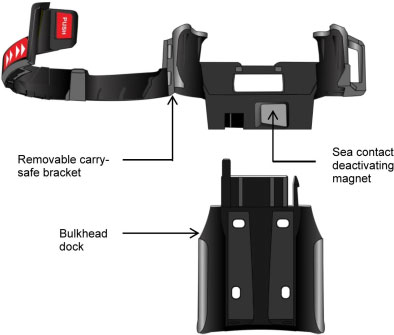 McMurdo Smartfind G8 AIS EPIRB Manual bracket